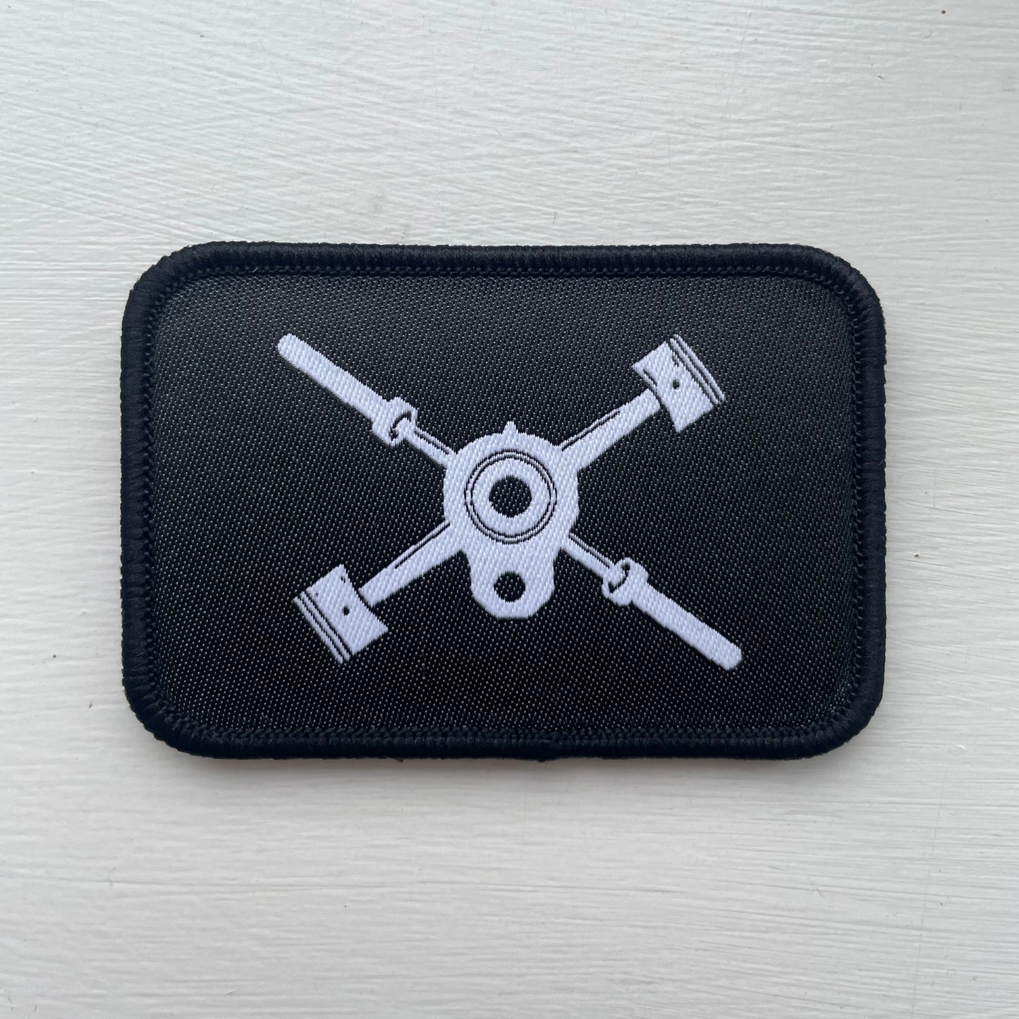TDC Velcro Patch (Black & White)